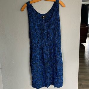 Target Mossimo blue and black dress